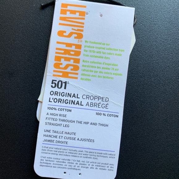 Purple High Rise Levi’s Fresh w Mushroom Tab - Picture 14 of 16